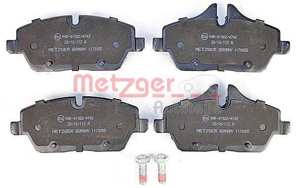 METZGER 1170055 Bremsbelagsatz, Scheibenbremse